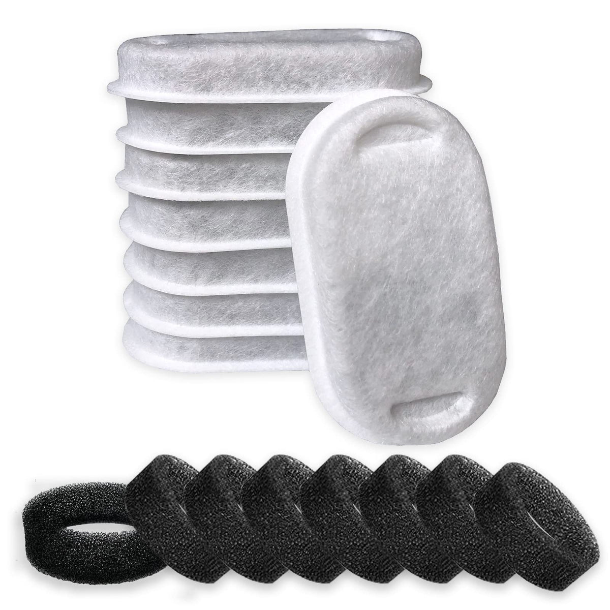 NeucomBBT filtros para fuente de gatos con carbón activado mejoran el sabor del agua.