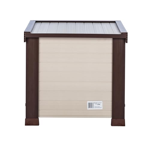 Base elevada para buena ventilación y uso durante todo el año.