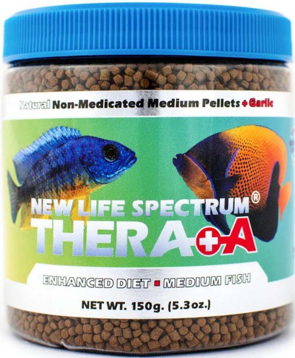 New Life Spectrum Thera A Medium 150g Naturox envase, apoyo a peces estables y sanos.