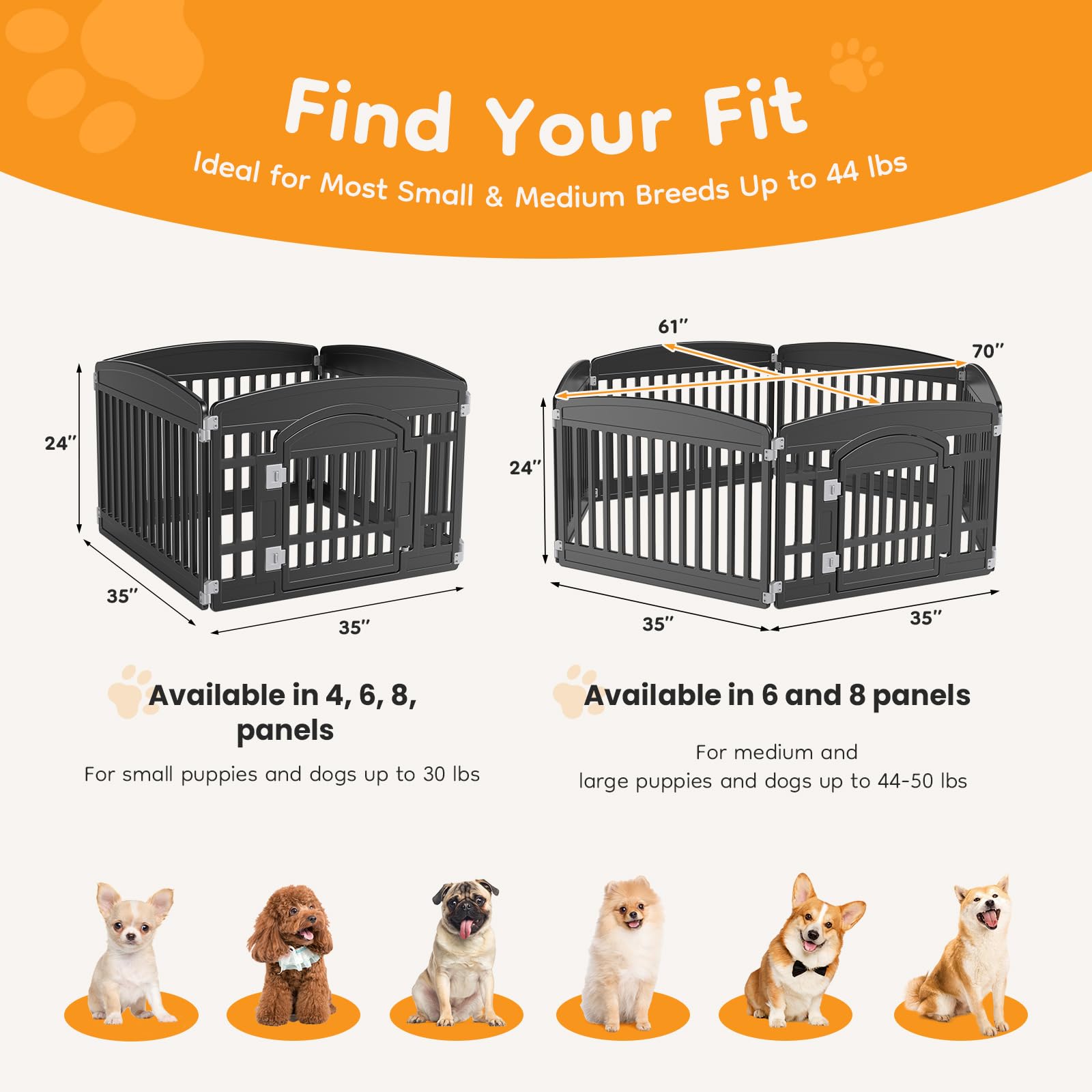 Anclajes de suelo NEWBULIG para uso estable en exteriores.