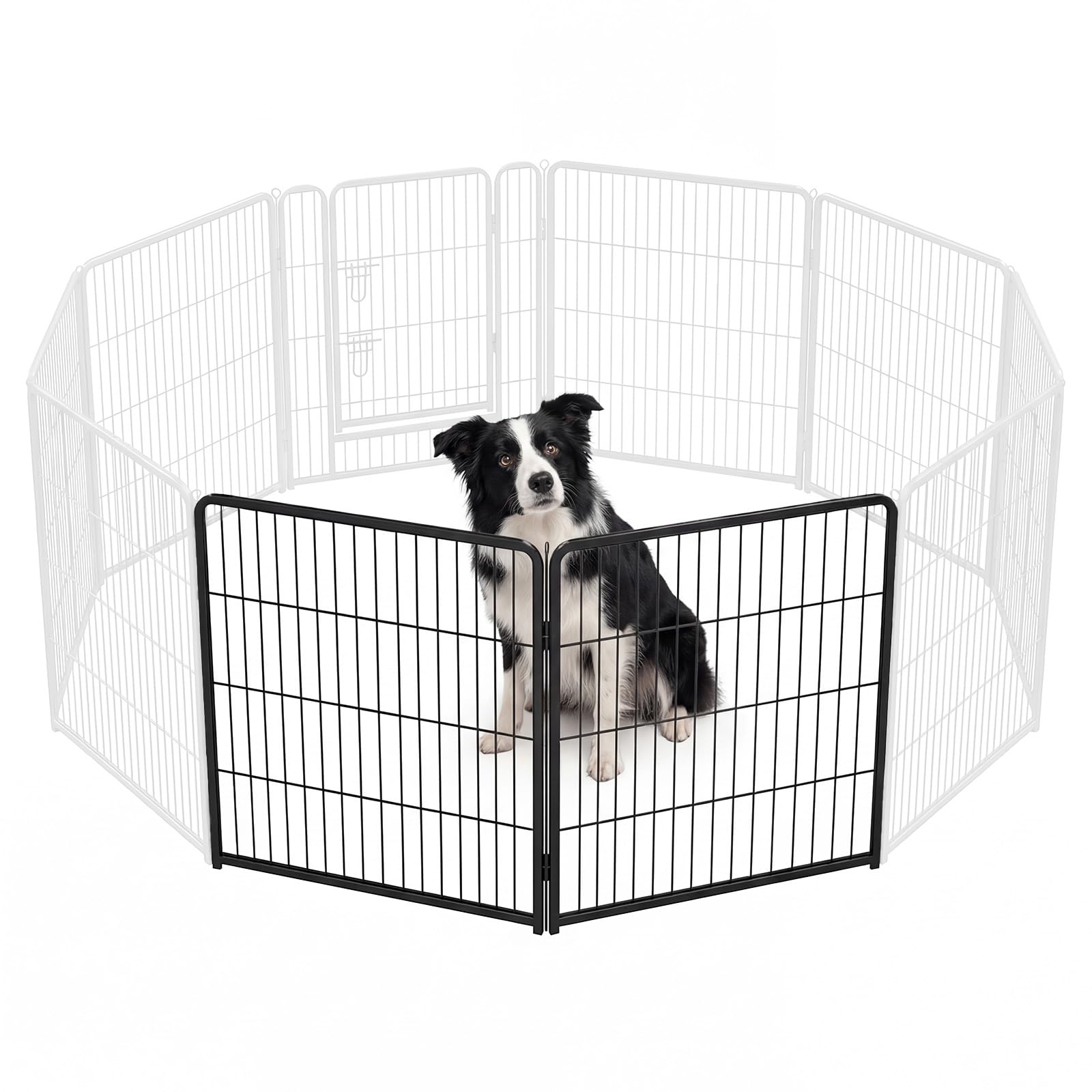 NEWBULIG corral-perro-interior-32pulgadas: área de juego segura para entrenamiento ligero.