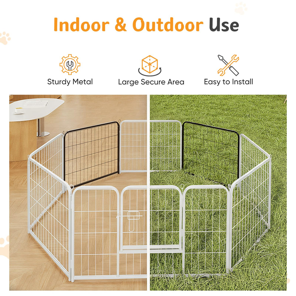 NEWBULIG diseño seguro y cómodo para perros dentro del corral.