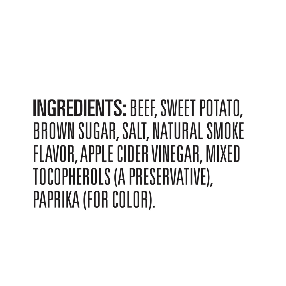 Newman's Own snack de carne de res alimentada con pasto, primer ingrediente