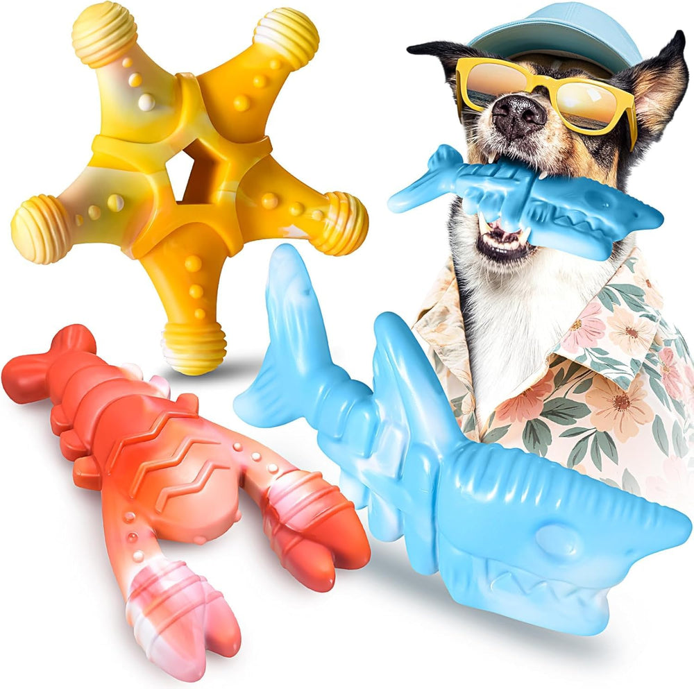 NEZIN juguete masticar indestructible para perros, ideal para sesiones largas de juego