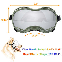 Acolchado de espuma NICERINC PET Doggles para comodidad durante uso prolongado