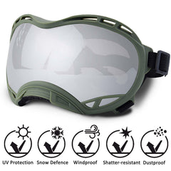 Correa ajustable NICERINC PET Doggles para ajuste cómodo sin apretar la cabeza del perro