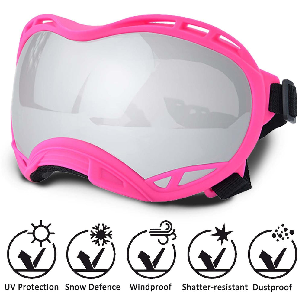 Gafas NICERINC PET con correa ajustable, ajuste cómodo y seguro para paseos