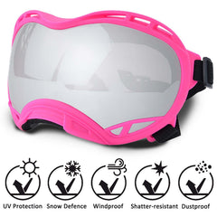 Gafas NICERINC PET con correa ajustable, ajuste cómodo y seguro para paseos
