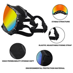 Lentes de policarbonato duraderos para claridad visual del perro, NICERINC PET.