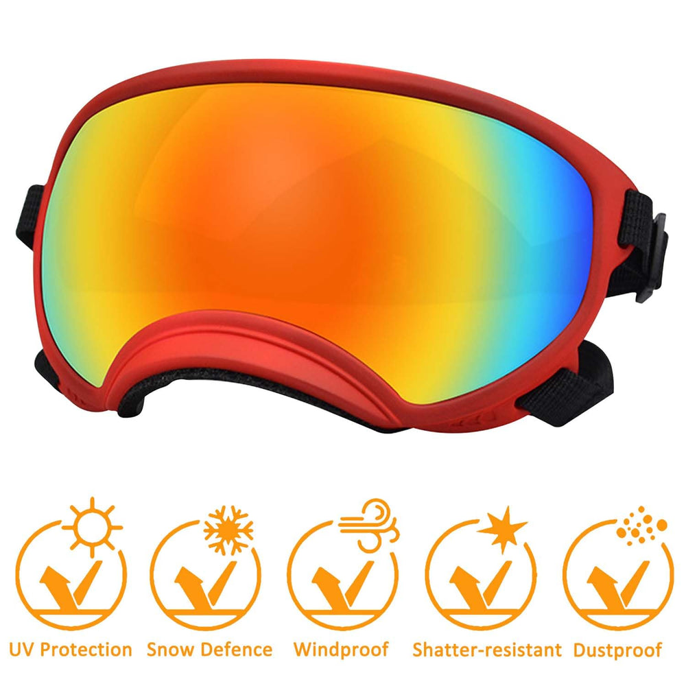 Gafas NICERINC PET para perro con protección UV para paseos soleados