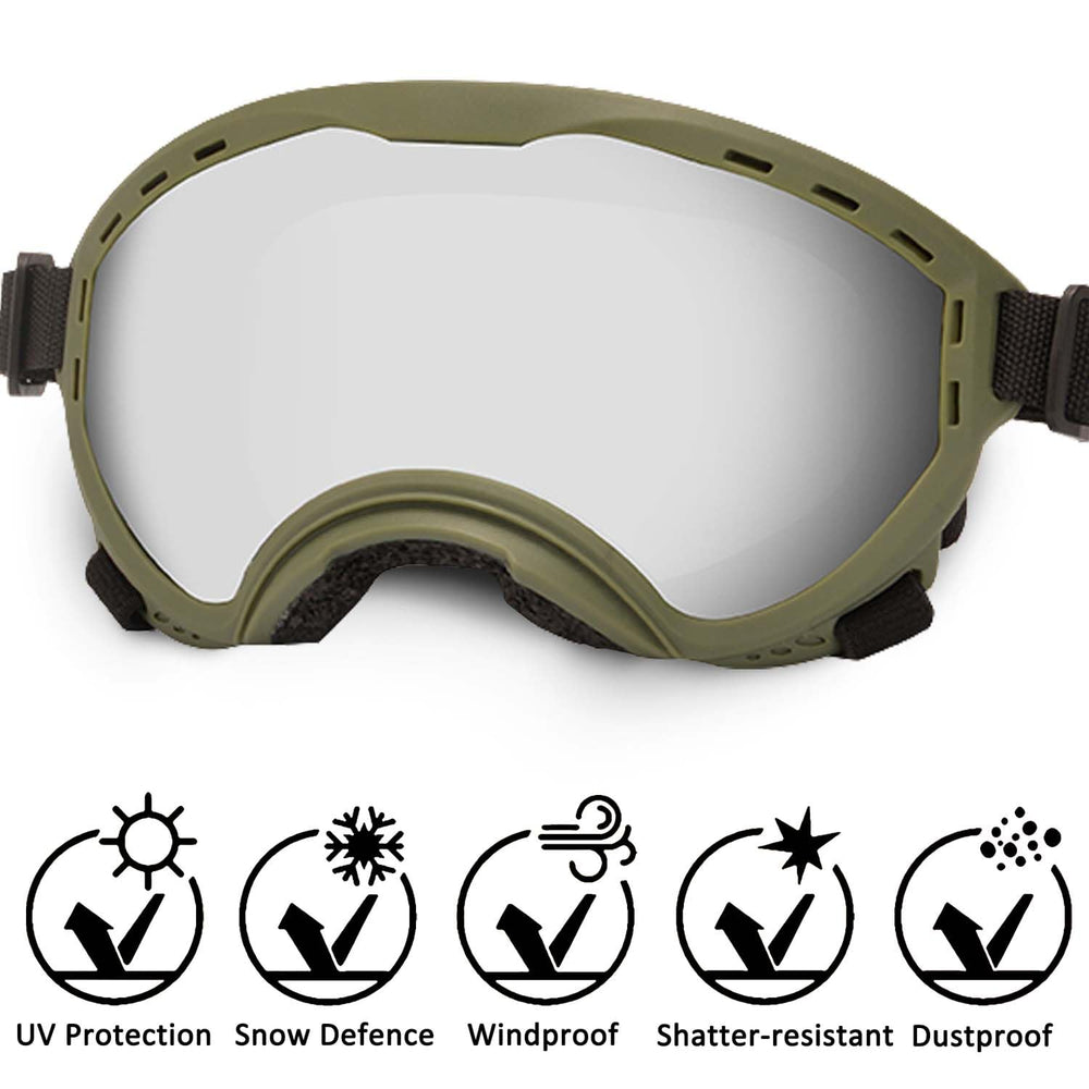 Gafas NICERINC PET con correa ajustable para un ajuste seguro durante paseos