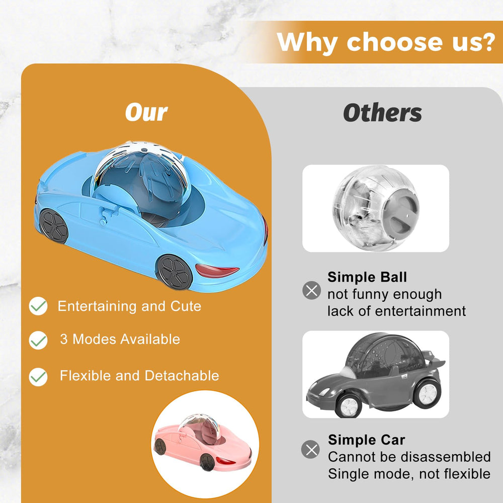 Nicerice Hamster Car para juego seguro en casa