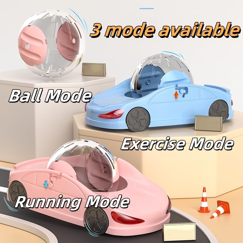 Nicerice Hamster Car con ventilación segura para respiración cómoda