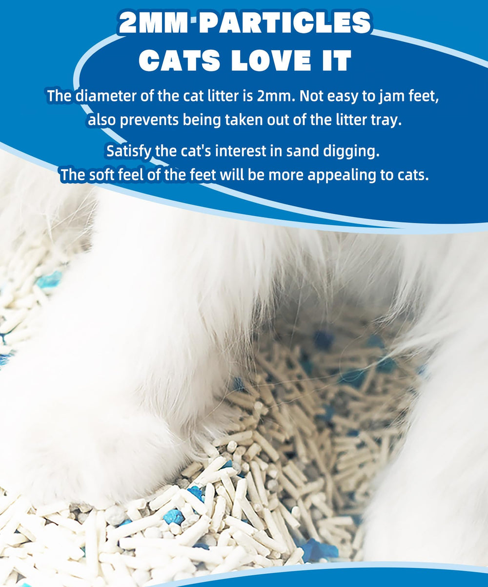 NIKORO Tofu Cat Litter, adecuado para hogares con varios gatos.