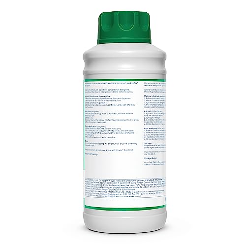 Nikwax Lavado para Mantas, botella completa lista para varios lavados