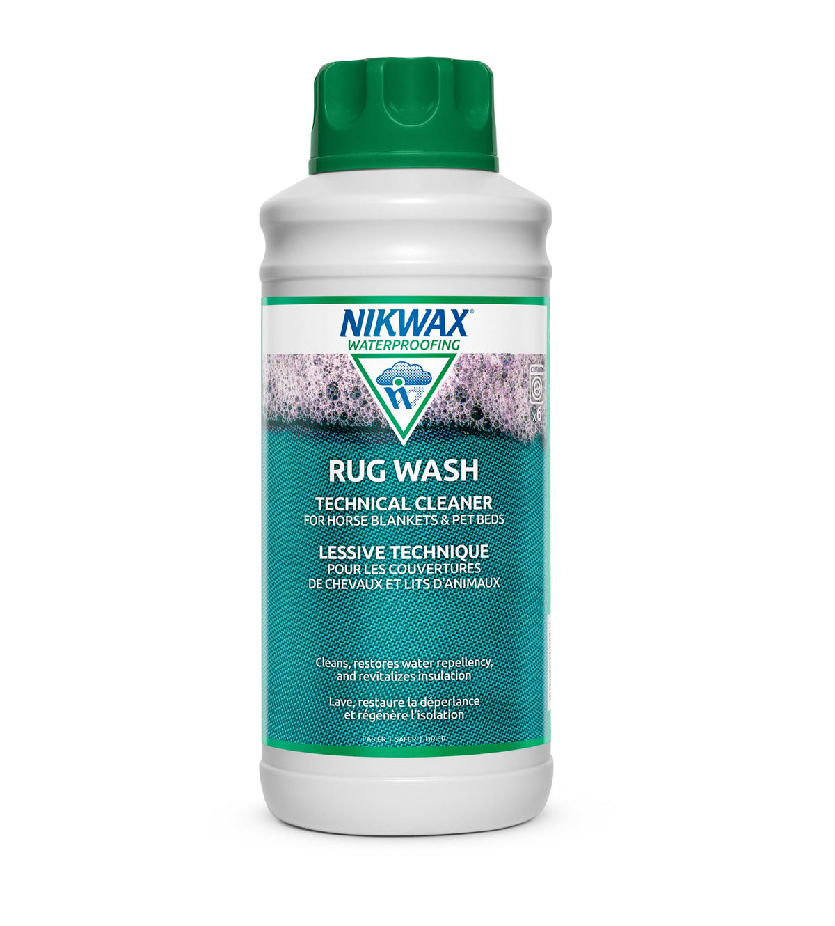 Nikwax Lavado para Mantas, vertido de la botella, para limpieza efectiva de mantas y camas