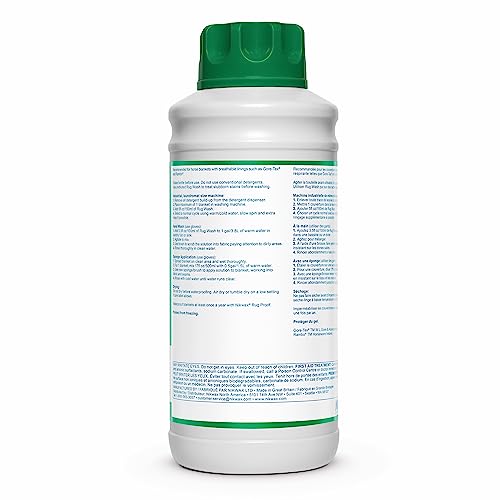 Nikwax Lavado para Mantas, etiqueta frontal visible para confirmar producto y uso seguro en lavado