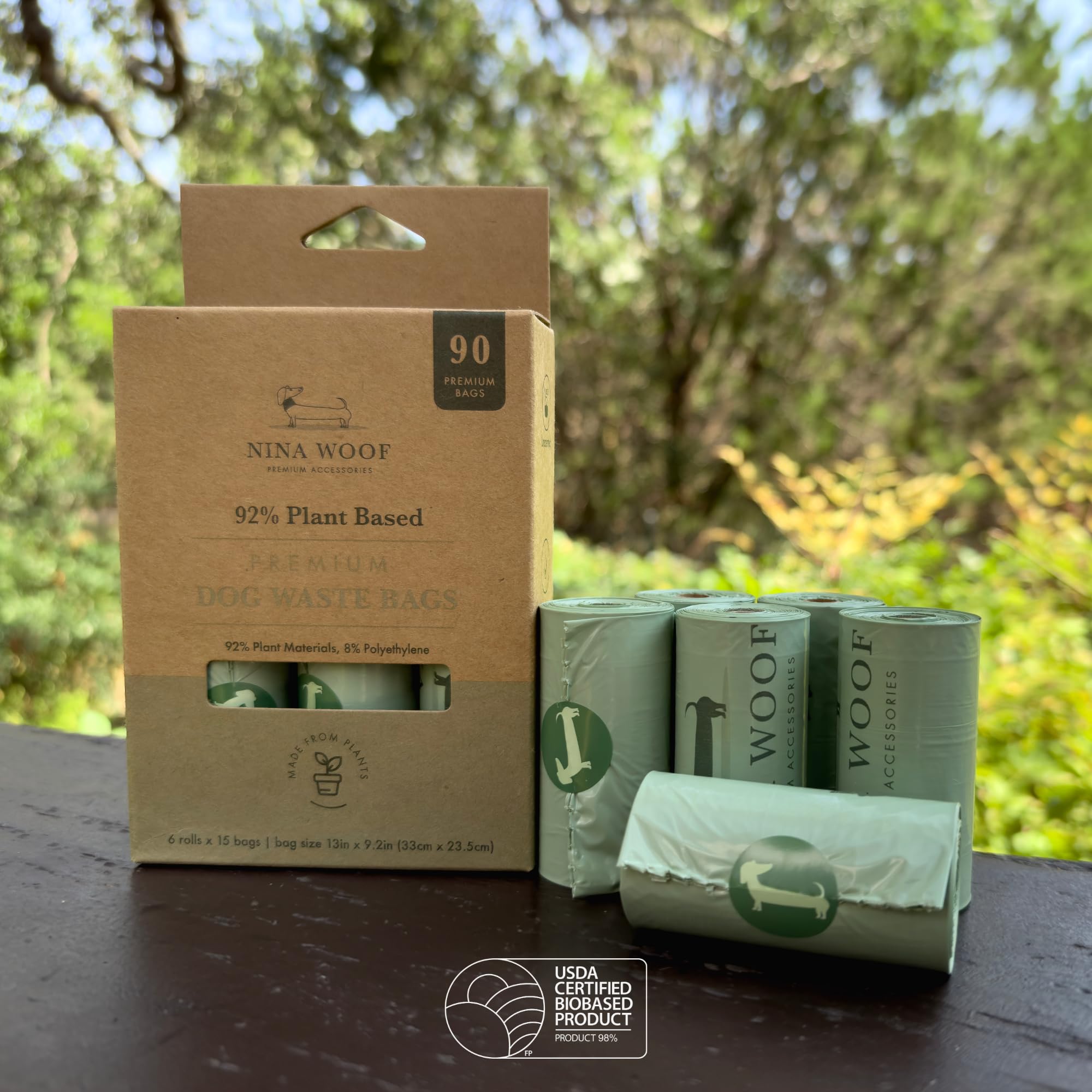 Nina Woof dispensador compatible con perforaciones fáciles