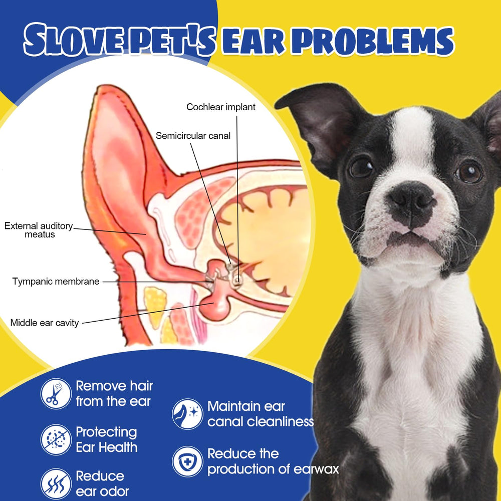 Ninibabie control de olor en oídos para mascotas felices