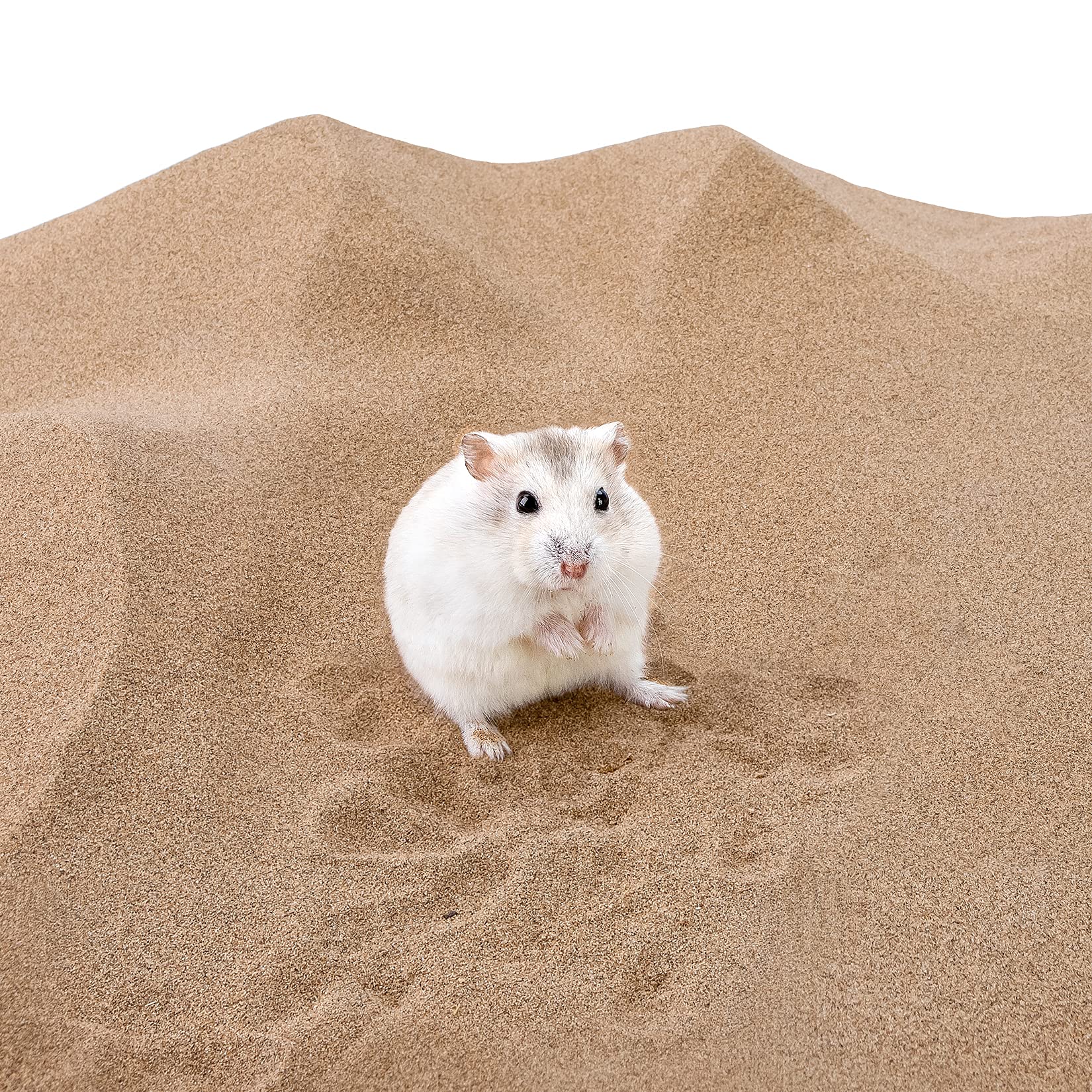 Niteangel arena desierto chinchillas: textura suave para baño cómodo.