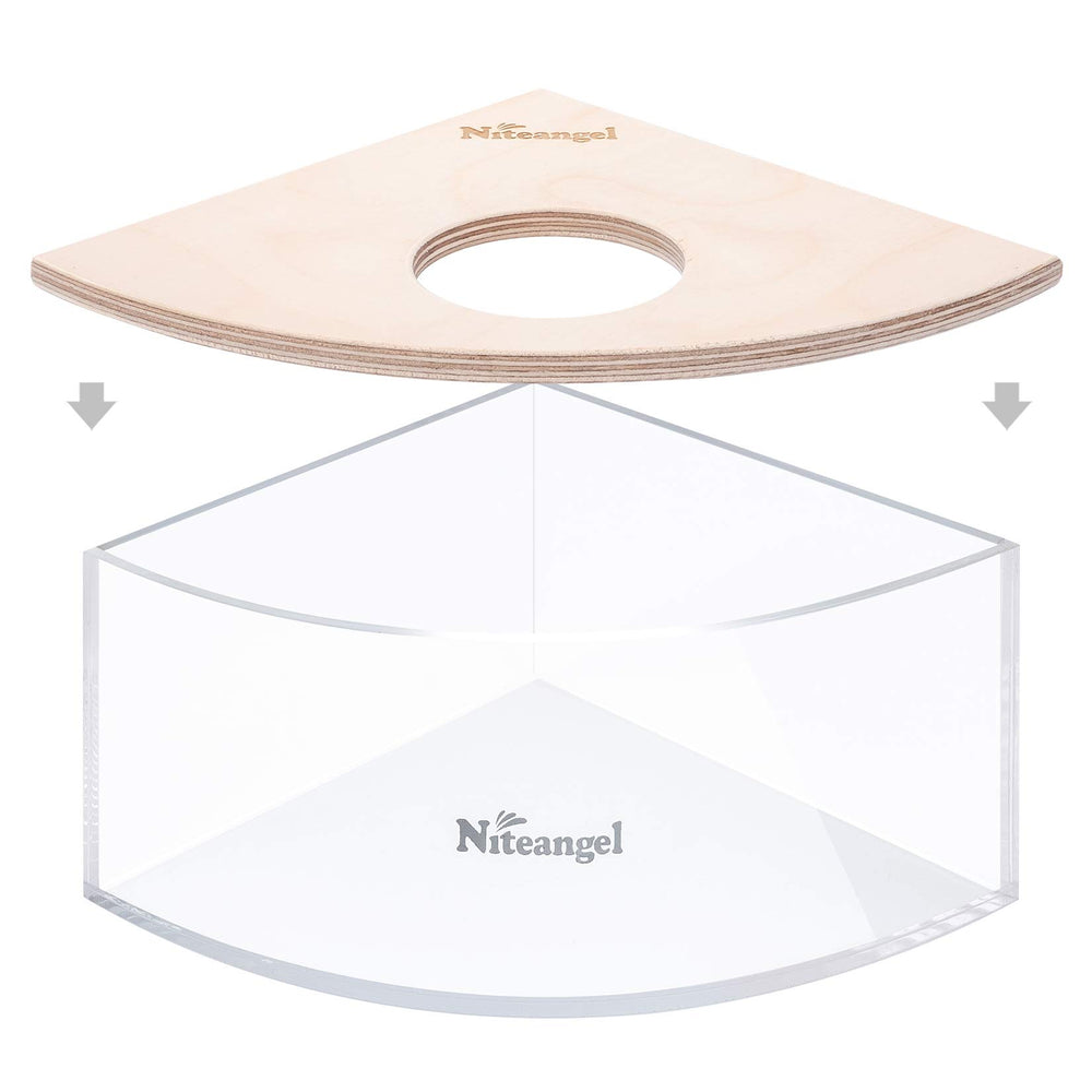 Material acrílico de Niteangel fácil de limpiar y sin olores