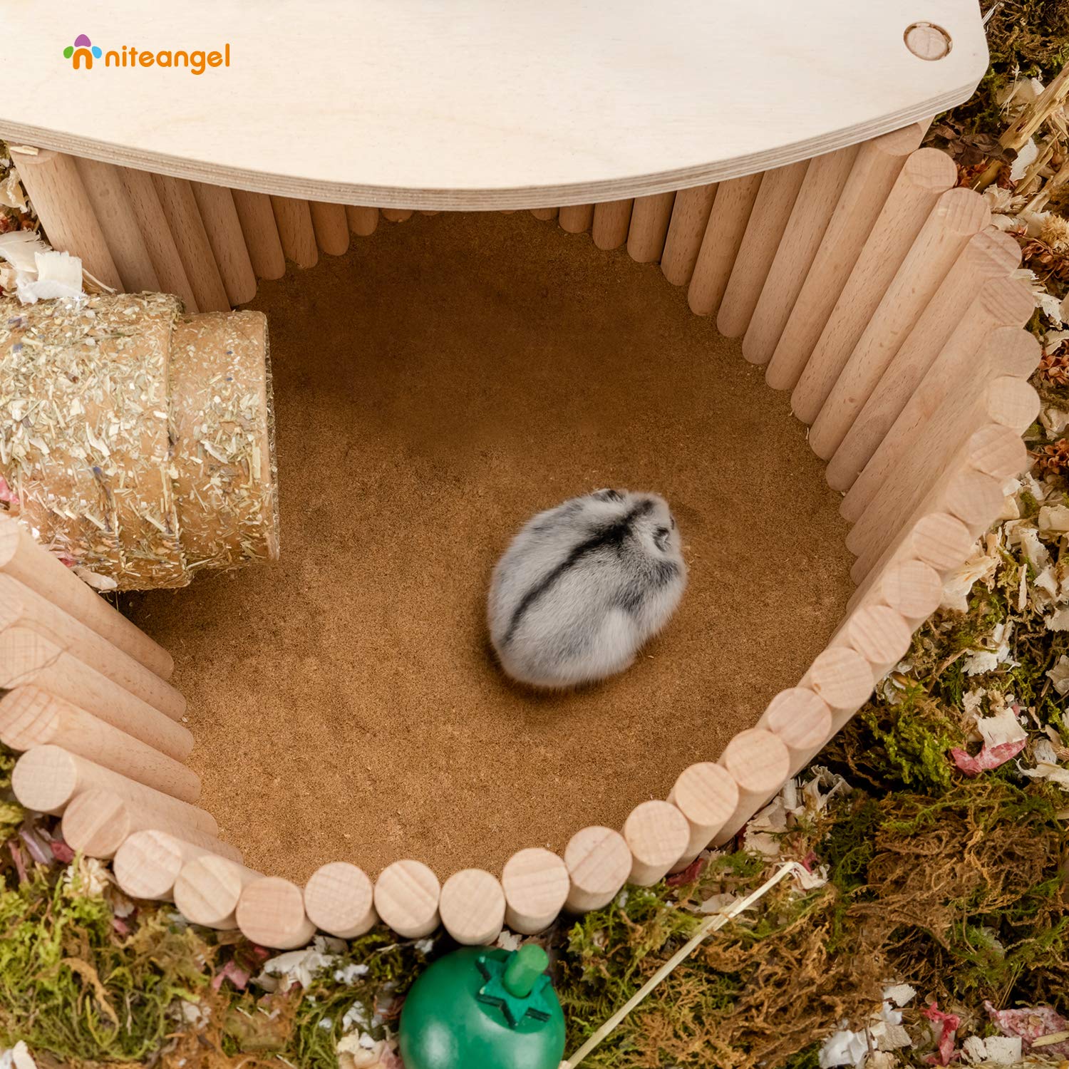 Niteangel diseño flexible curvable para mascotas
