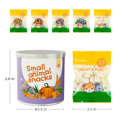 Niteangel Mezcla natural para hámster, variedad de sabores para el paladar.