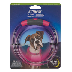 NiteHowl de Nite Ize: collar con iluminación 360 para mayor visibilidad nocturna.