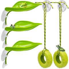 Niuohoy hojas de plástico para terrario, ideal para trepar y explorar.
