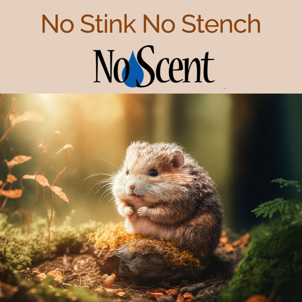 No Scent se puede usar sin retirar mascotas, comida o agua.