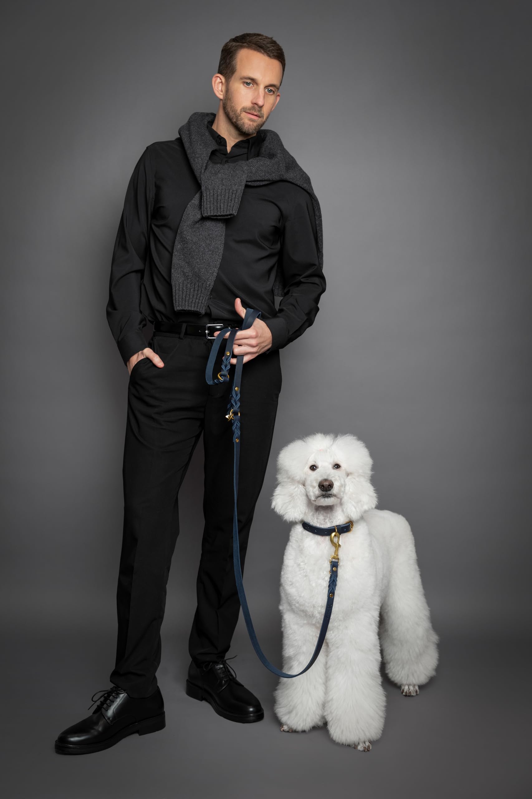 Correa NOAH & PAW de 2,4 m, aspecto elegante para paseos.