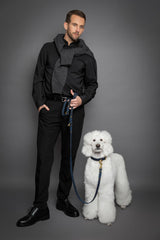 Correa NOAH & PAW de 2,4 m, aspecto elegante para paseos.