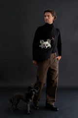 NOAH & PAW portador ajustable con correa acolchada para uso cómodo