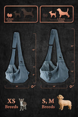 Noah & Paw Sling, cierre de seguridad doble para transporte seguro
