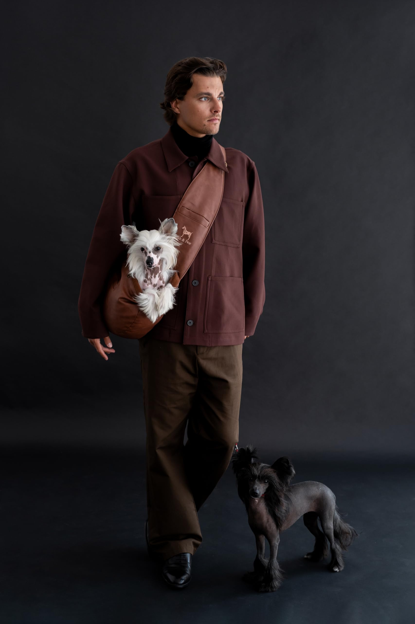 NOAH & PAW Sling diseñado para mascotas de 5 a 18 libras con soporte ergonómico.