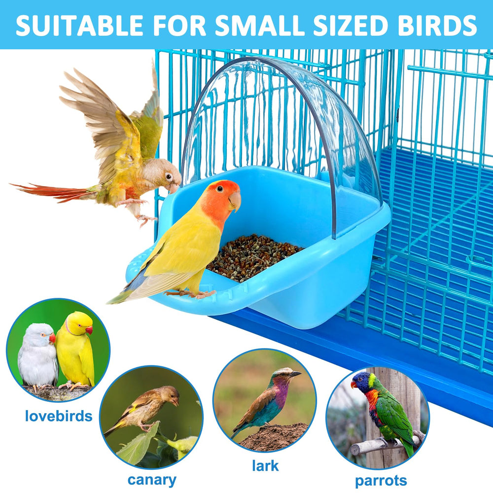 Nobgum accesorio para jaula, base estable para el baño de aves.