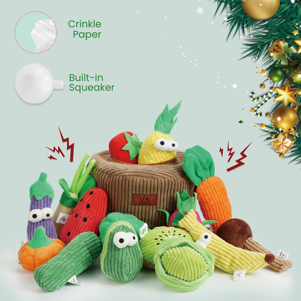 Cesta de compras Nocciola con juguetes, opción ideal para juego de esconder.