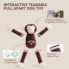Nocciola Juguete con crujido para enriquecimiento sensorial.