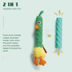 Textura exterior duradera para mordedores agresivos.