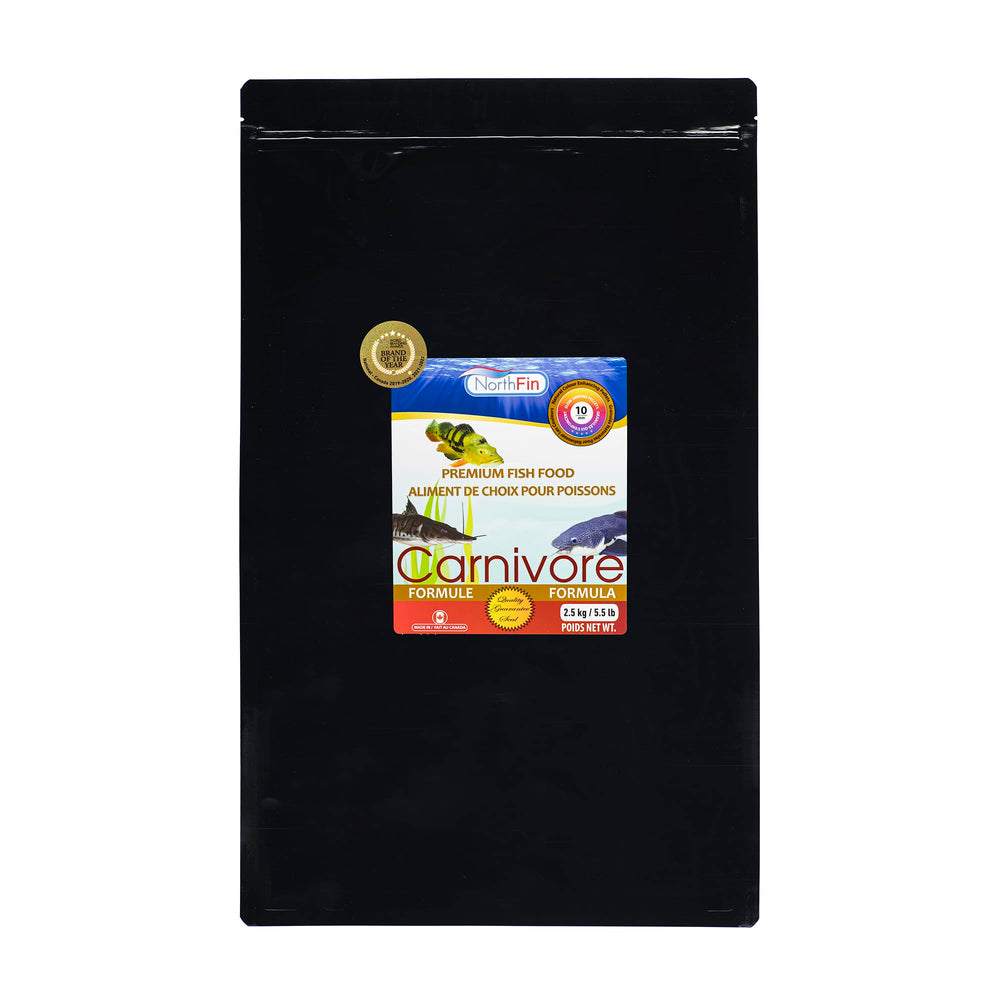 NorthFin Alimento Carnívoro Granulado 10 mm: favorece crecimiento y colores brillantes de peces carnívoros.
