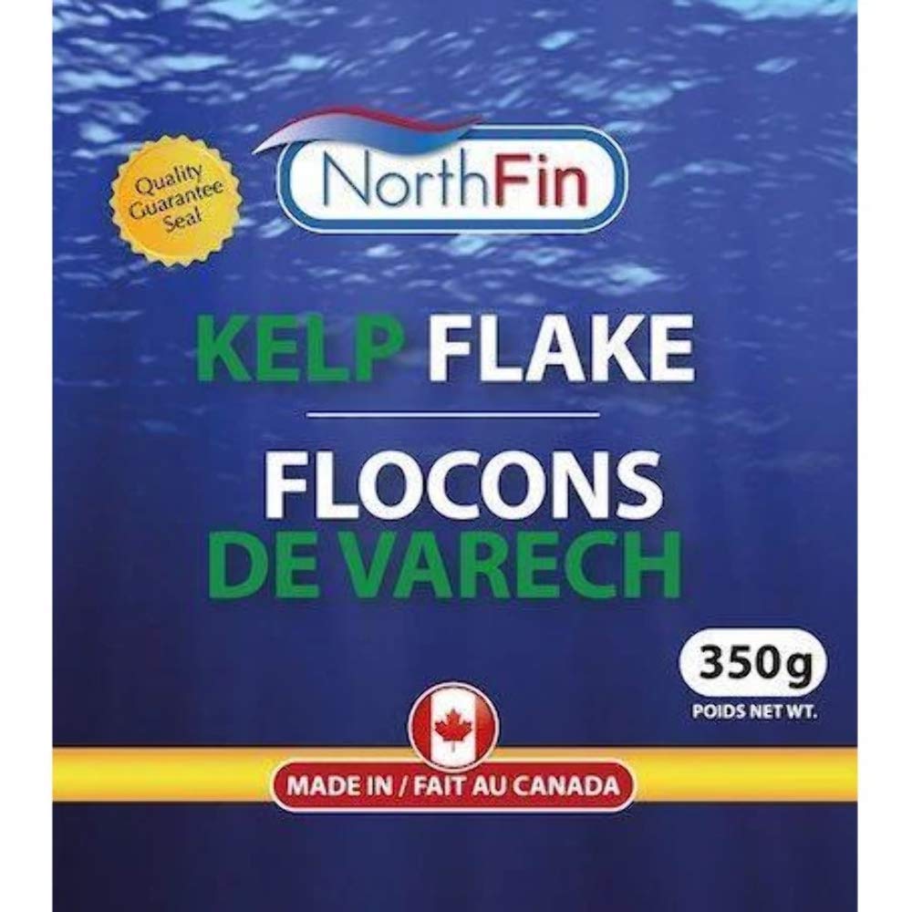 Northfin Kelp Flake utiliza algas marinas de alta calidad para una dieta diversa.