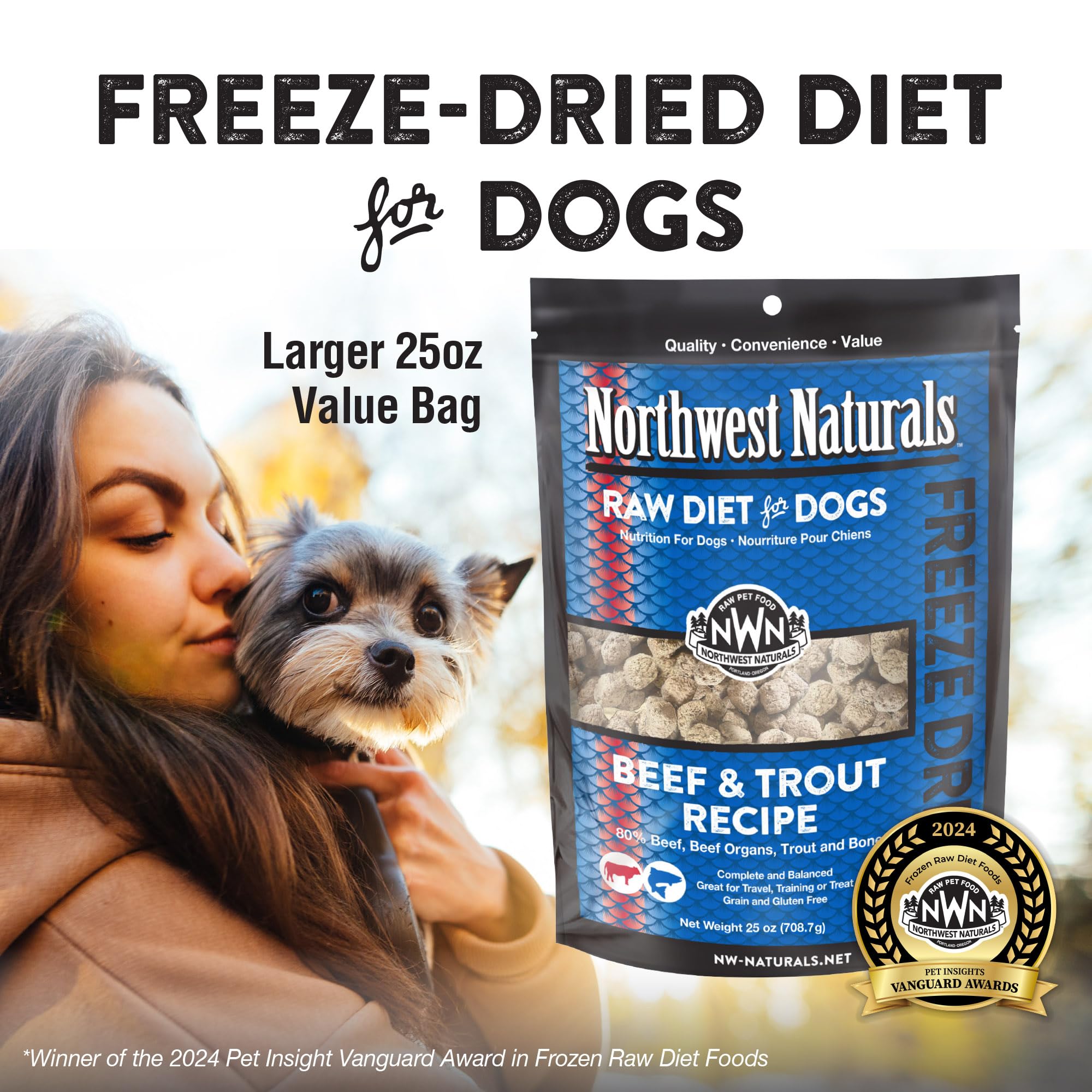 Northwest Naturals Hecho en Estados Unidos, garantía de calidad en cada lote.