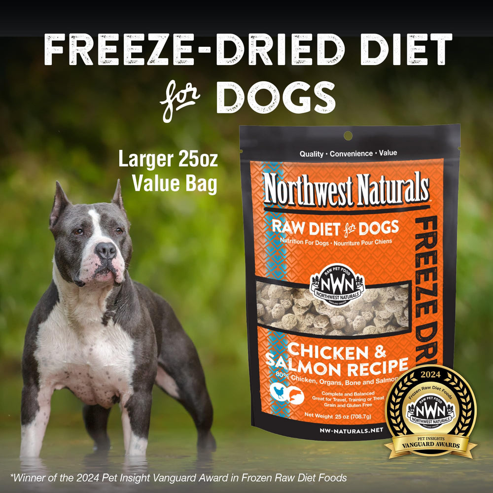 Northwest Naturals alimento para perro con pollo y salmón sin granos, alta proteína