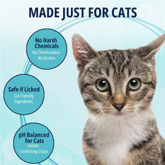 NOVEHA: limpieza de orejas gato para eliminar suciedad diaria.