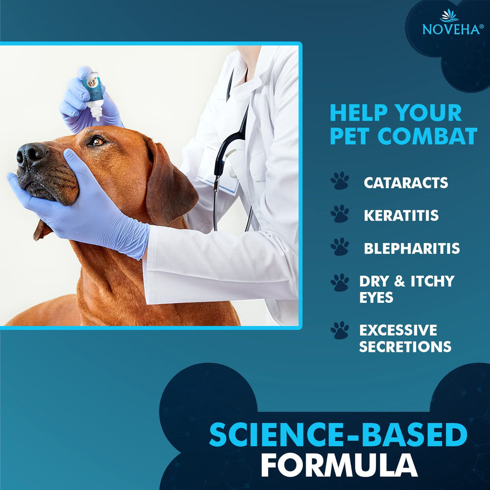 NOVEHA Pet Drops Wash apto para caballos y conejos