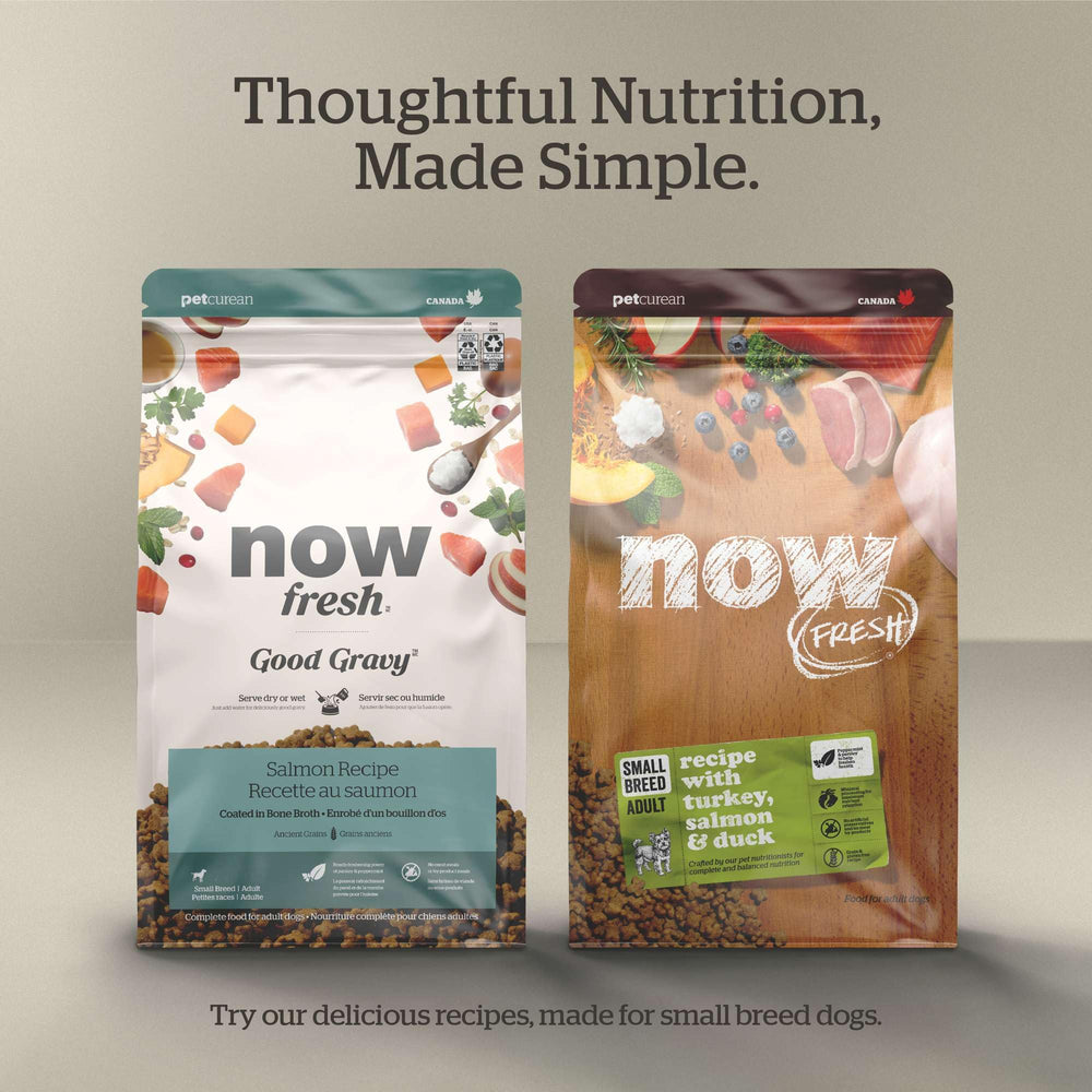 Now Fresh Good Gravy: granos antiguos para textura y energía sostenida.