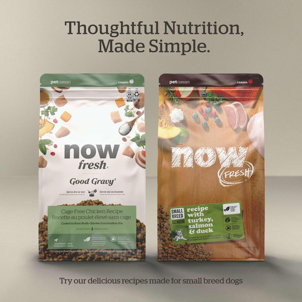 Now Fresh sin maiz, soja ni trigo para dietas sensibles.