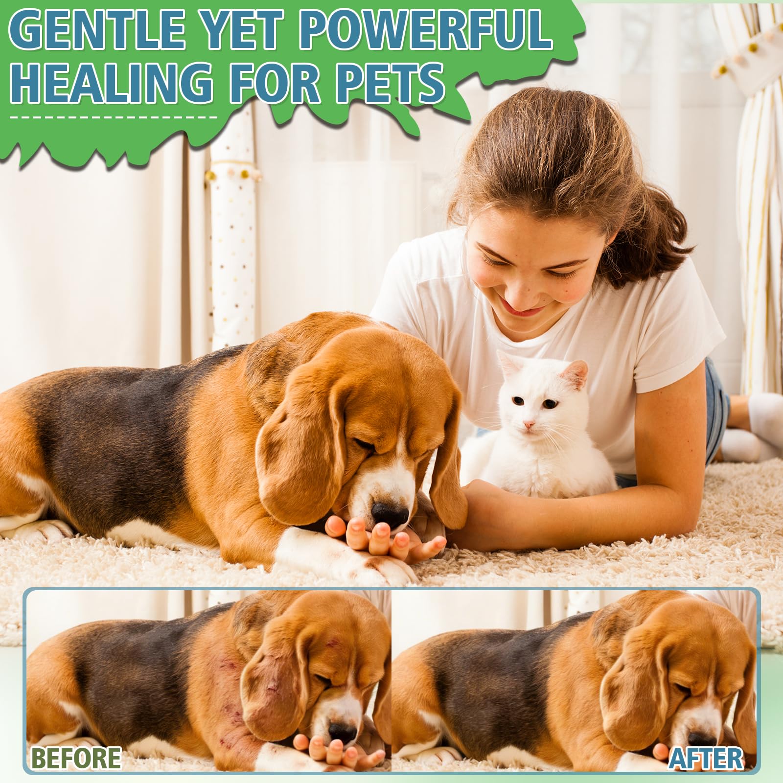 Nozerix aerosol para heridas de gato, recomendado para adultos con cuidado diario.