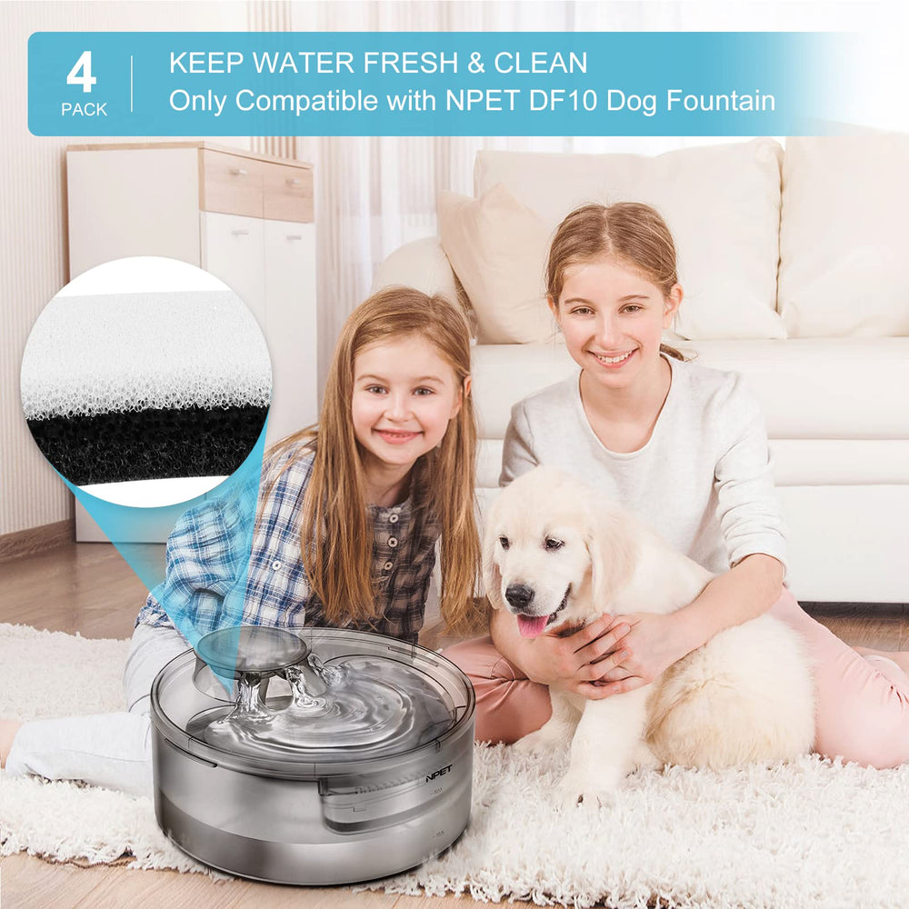 NPET DF10 uso fácil y mantenimiento sencillo, cambio de filtro en minutos.