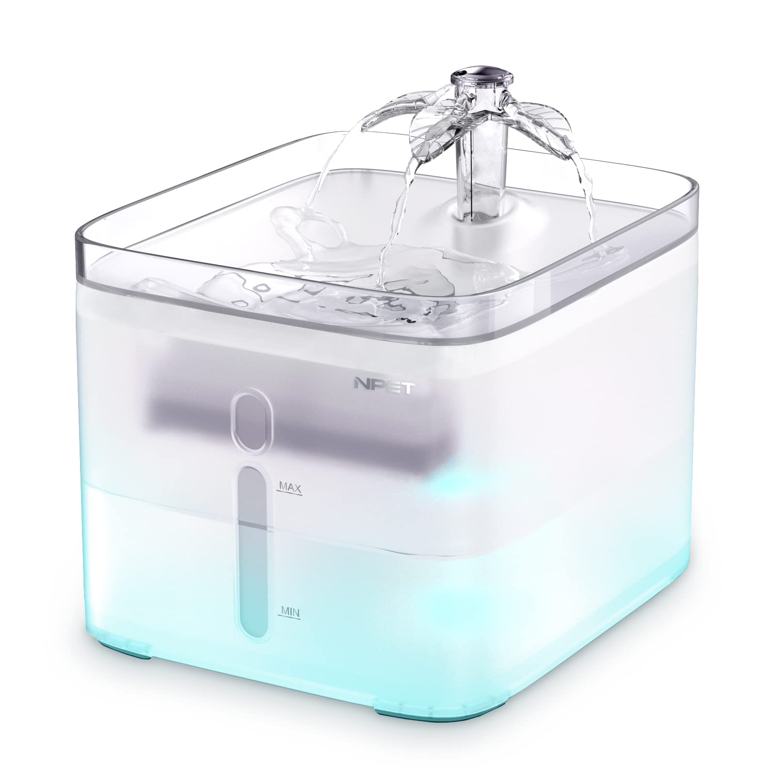 NPET filtros WF020TP, mejora la calidad del agua para mascotas.